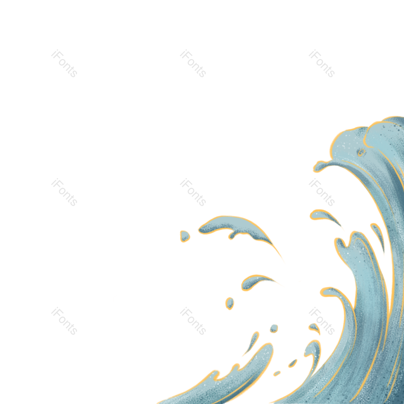 装饰图片,素材元素,波浪PNG,浪花免抠素材